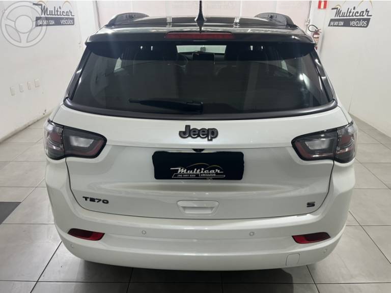 JEEP - COMPASS 1.3 SERIE S T270 16V TURBO FLEX 4P AUTOMÁTICO - 2022/2023 - BRANCA - R$ 160.000,00