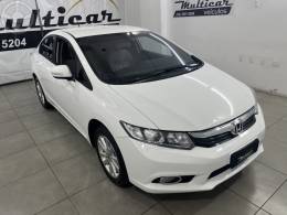 HONDA - CIVIC 2.0 LXR 16V FLEX 4P AUTOMÁTICO - 2014/2014 - BRANCA - R$ 72.900,00