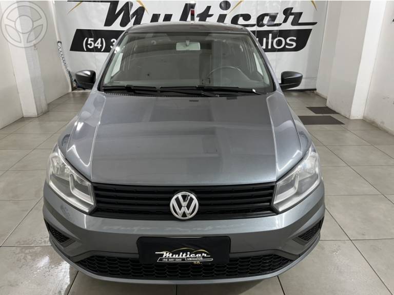 VOLKSWAGEN - VOYAGE 1.0 12V MPI TOTALFLEX TRENDLINE 4P MANUAL - 2022/2023 - CINZA - R$ 59.900,00