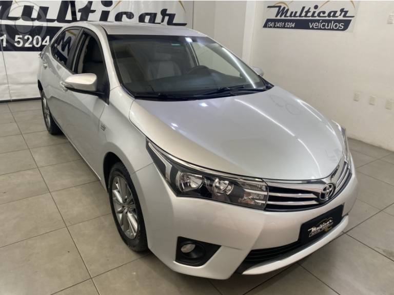 TOYOTA - COROLLA 2.0 XEI 16V FLEX 4P AUTOMÁTICO - 2016/2016 - PRATA - R$ 88.500,00
