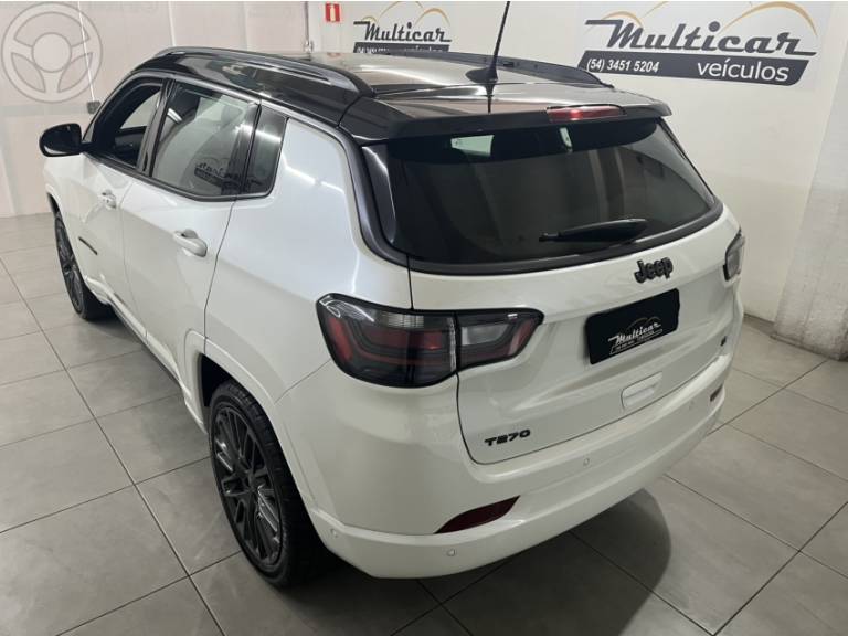 JEEP - COMPASS 1.3 SERIE S T270 16V TURBO FLEX 4P AUTOMÁTICO - 2022/2023 - BRANCA - R$ 160.000,00