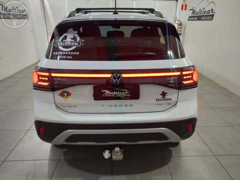 VOLKSWAGEN - T-CROSS 1.0 TSI 12V FLEX 4P AUTOMÁTICO - 2024/2025 - BRANCA - R$ 134.900,00