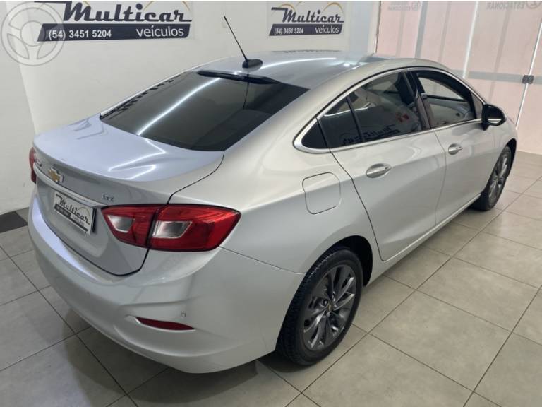 CHEVROLET - CRUZE 1.4 TURBO LTZ 16V FLEX 4P AUTOMÁTICO - 2018/2018 - PRATA - R$ 99.000,00