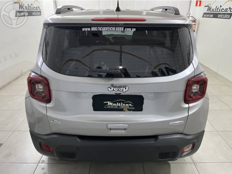JEEP - RENEGADE 1.8 16V FLEX LONGITUDE 4P AUTOMÁTICO - 2020/2020 - PRATA - R$ 79.500,00