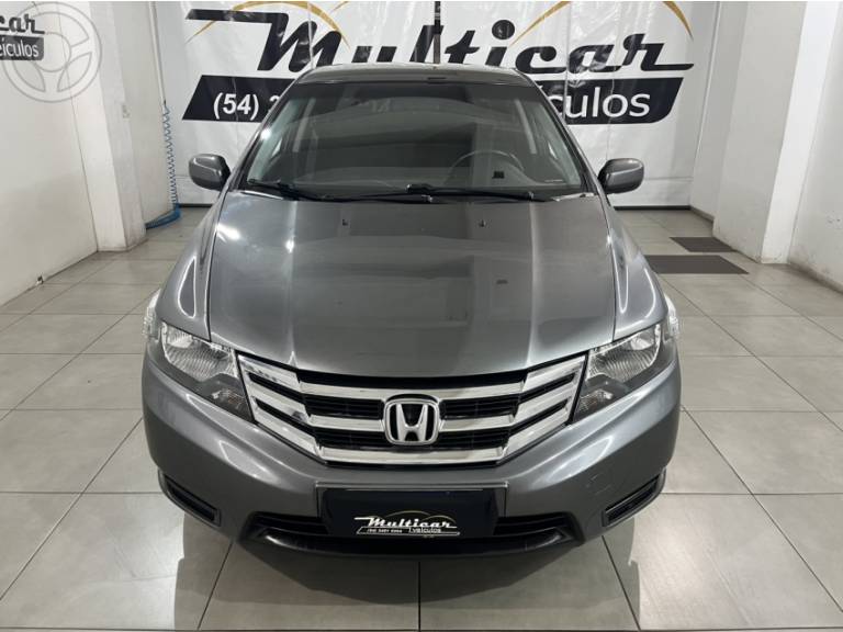 HONDA - CITY 1.5 LX 16V FLEX 4P MANUAL - 2012/2013 - CINZA - R$ 54.900,00