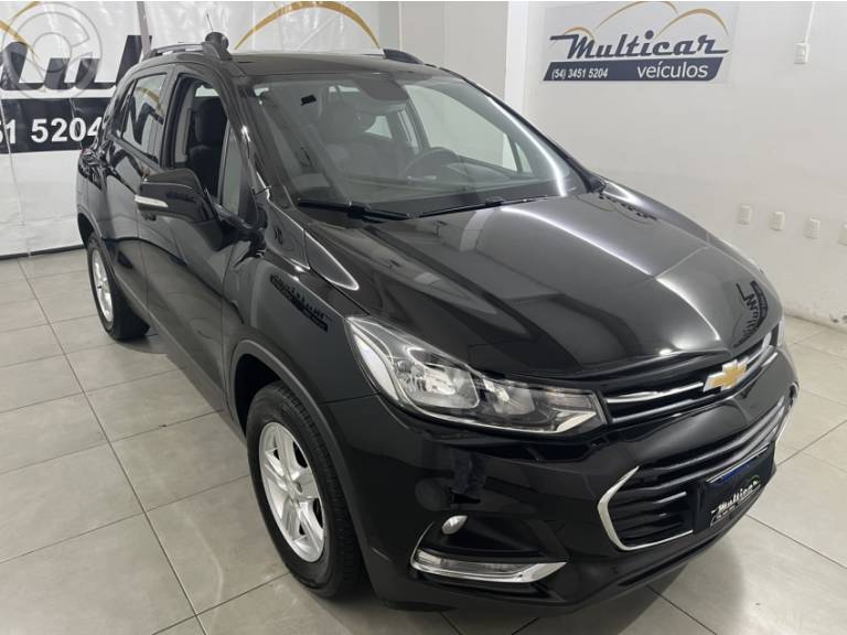 CHEVROLET - TRACKER 1.4 16V TURBO FLEX LT AUTOMÁTICO - 2019/2019 - PRETA - R$ 83.900,00