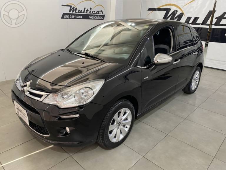 CITROËN - C3 1.6 EXCLUSIVE 16V FLEX 4P AUTOMÁTICO - 2014/2014 - PRETA - R$ 43.900,00