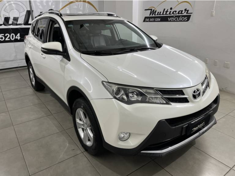 TOYOTA - RAV4 2.5 4X4 16V 4P AUTOMÁTICO - 2013/2013 - BRANCA - R$ 87.900,00