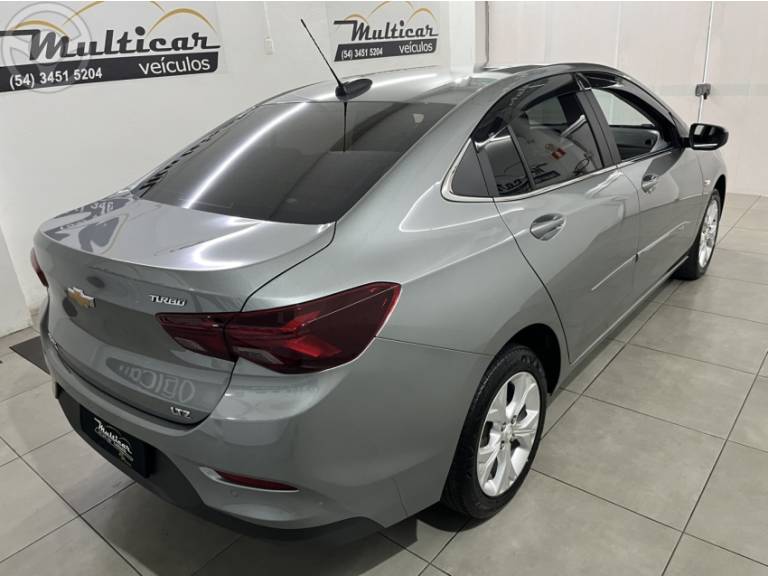 CHEVROLET - ONIX 1.0 LTZ 12V TURBO FLEX 4P AUTOMÁTICO - 2024/2024 - CINZA - R$ 88.900,00