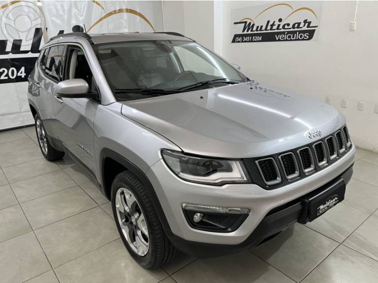 JEEP - COMPASS 2.0 16V DIESEL LONGITUDE 4X4 AUTOMÁTICO - 2020/2020 - PRATA - R$ 116.900,00