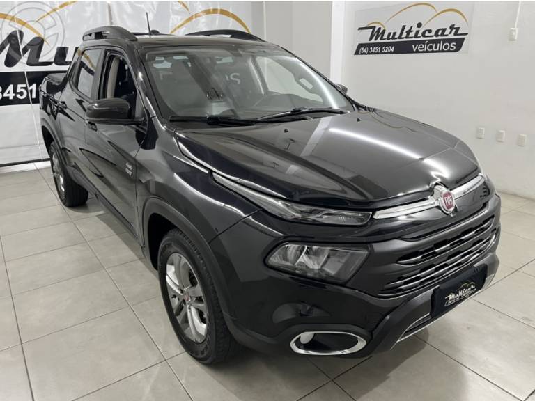 FIAT - TORO 2.0 16V TURBO DIESEL FREEDOM 4WD AT9 AUTOMÁTICO - 2020/2020 - PRETA - R$ 114.000,00