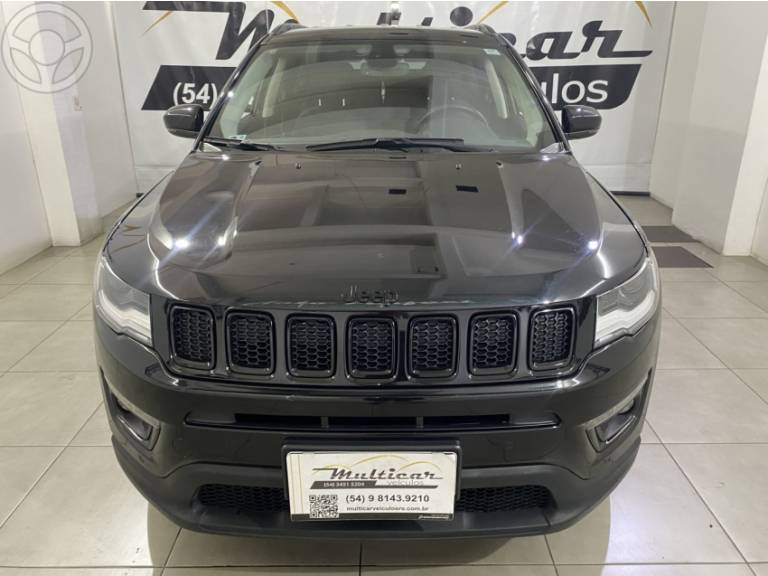 JEEP - COMPASS 2.0 16V FLEX LONGITUDE AUTOMÁTICO - 2021/2021 - PRETA - R$ 109.900,00