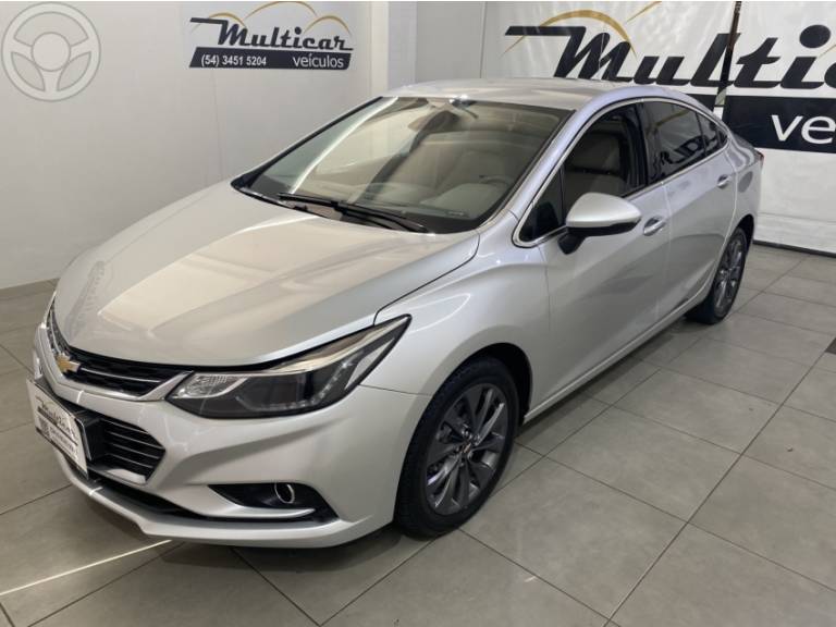 CHEVROLET - CRUZE 1.4 TURBO LTZ 16V FLEX 4P AUTOMÁTICO - 2018/2018 - PRATA - R$ 99.000,00