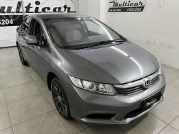 HONDA - CIVIC 1.8 LXS 16V FLEX 4P AUTOMÁTICO - 2012/2012 - CINZA - R$ 64.900,00