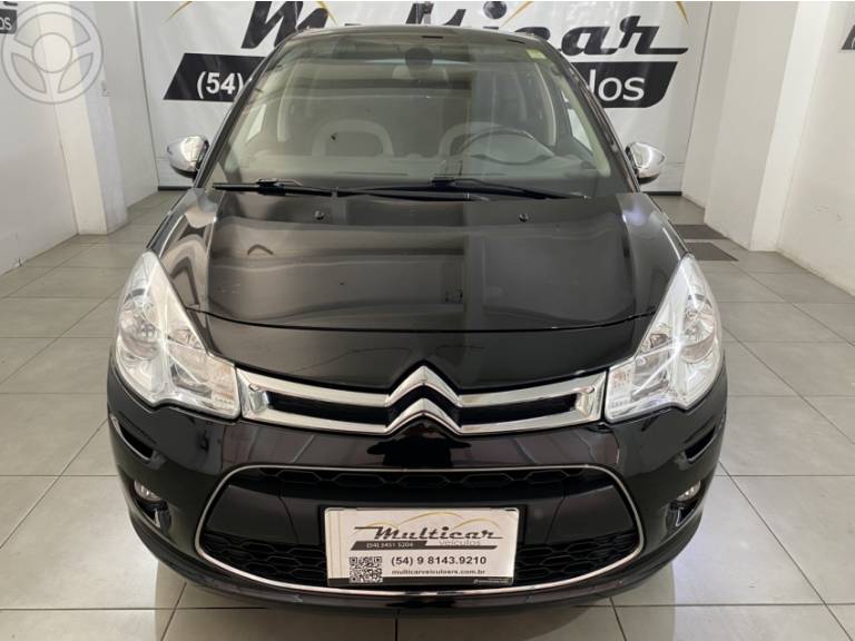 CITROËN - C3 1.6 EXCLUSIVE 16V FLEX 4P AUTOMÁTICO - 2014/2014 - PRETA - R$ 43.900,00