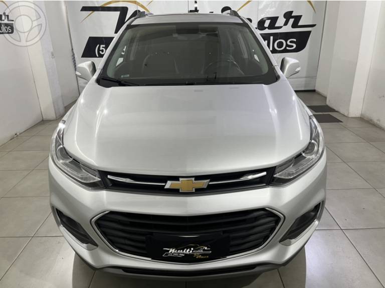 CHEVROLET - TRACKER 1.4 16V TURBO FLEX PREMIER AUTOMÁTICO - 2018/2018 - PRATA - R$ 93.900,00