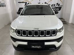 JEEP - COMPASS 1.3 SPORT T270 16V TURBO FLEX 4P AUTOMÁTICO - 2024/2024 - BRANCA - R$ 122.900,00